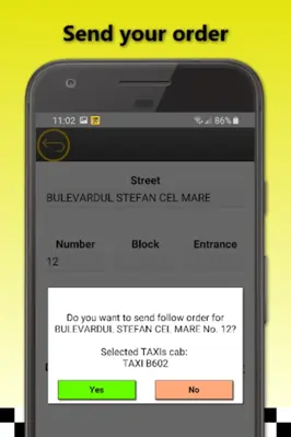 TAXI TIN android App screenshot 0