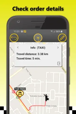 TAXI TIN android App screenshot 2